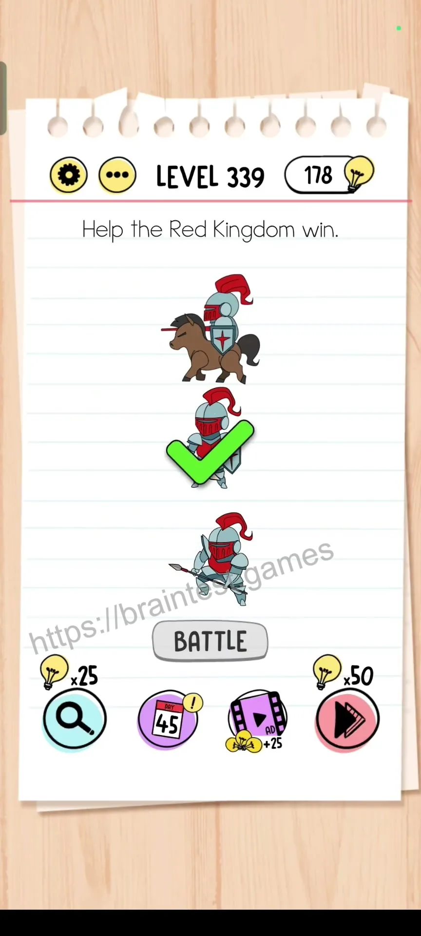 Brain Test Level 339 - Step 2