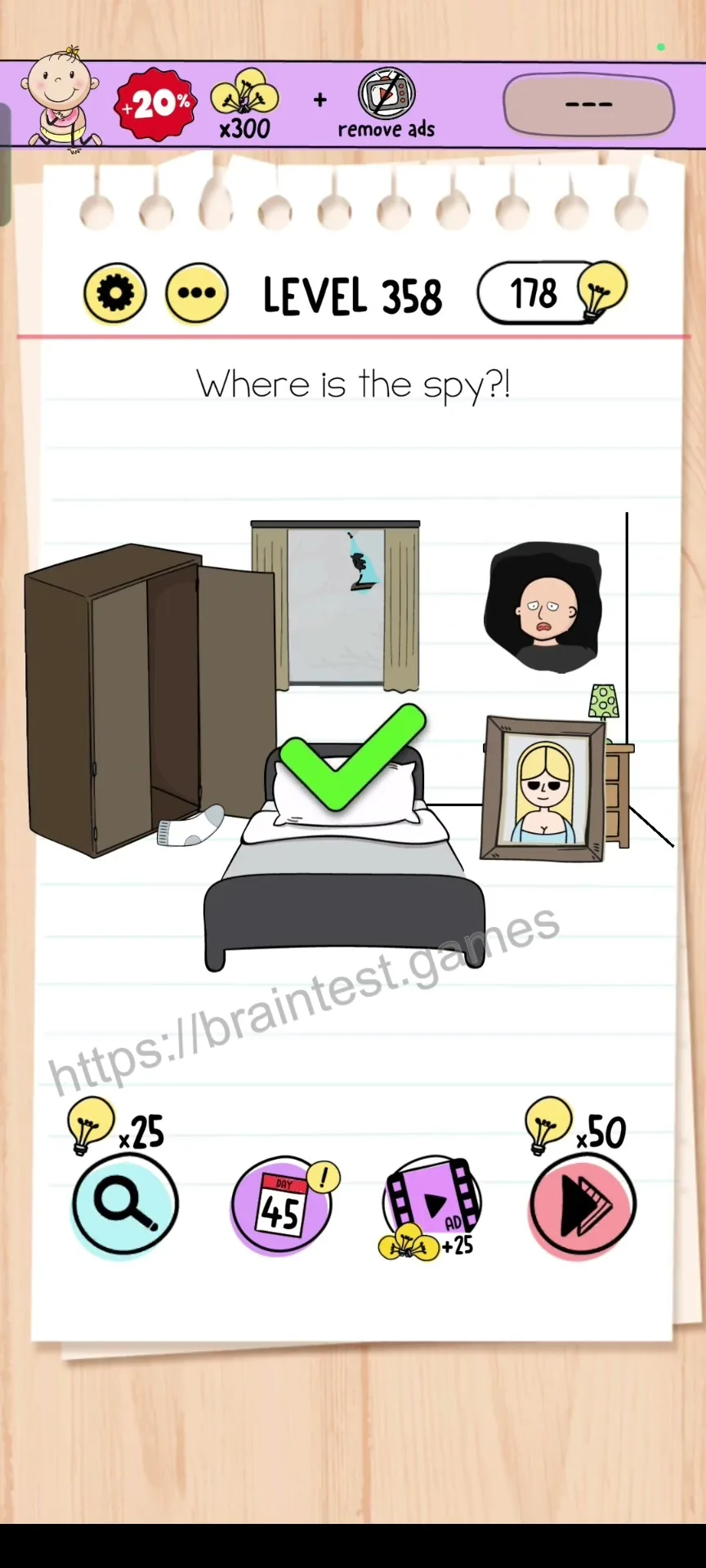 Brain Test Level 358 - Step 2