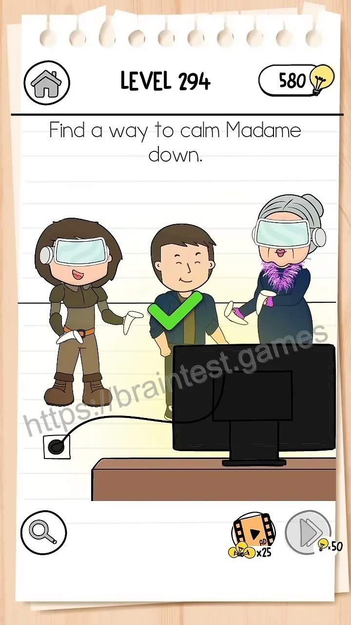 Brain Test Level 294 - Step 2