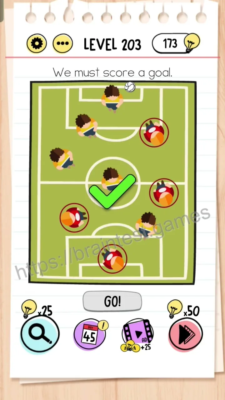 Brain Test Level 203 - Step 2
