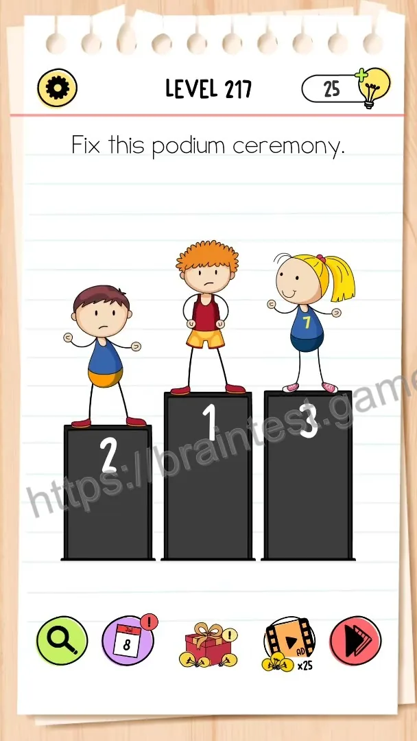 Brain Test Level 217