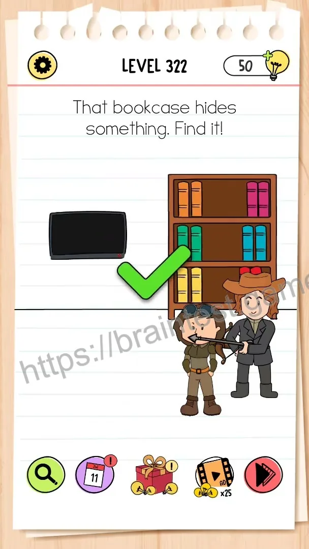 Brain Test Level 322 - Step 2
