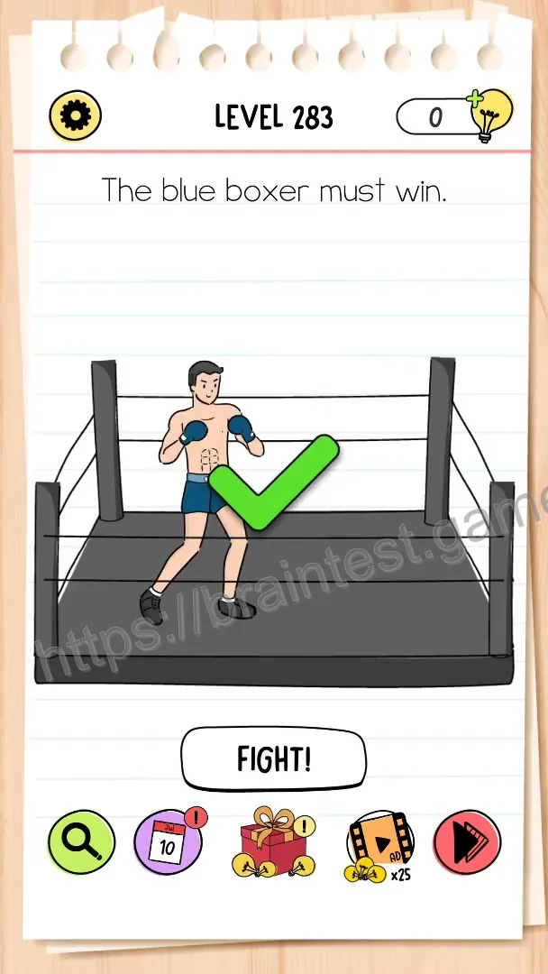 Brain Test Level 283 - Step 2