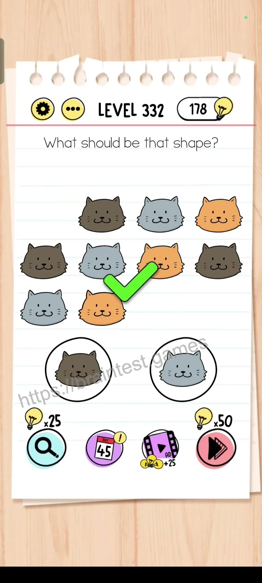 Brain Test Level 332 - Step 2