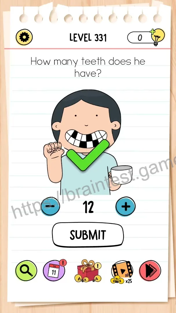 Brain Test Level 331 - Step 2