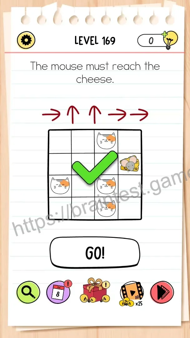Brain Test Level 169 - Step 2