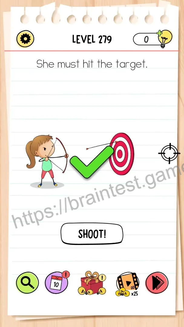 Brain Test Level 279 - Step 2