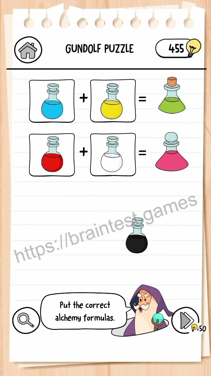 Brain Test Level 210 - Step 1