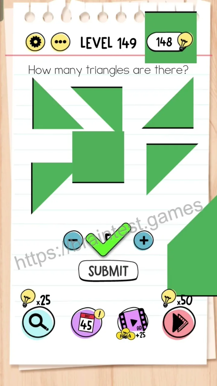 Brain Test Level 149 - Step 2