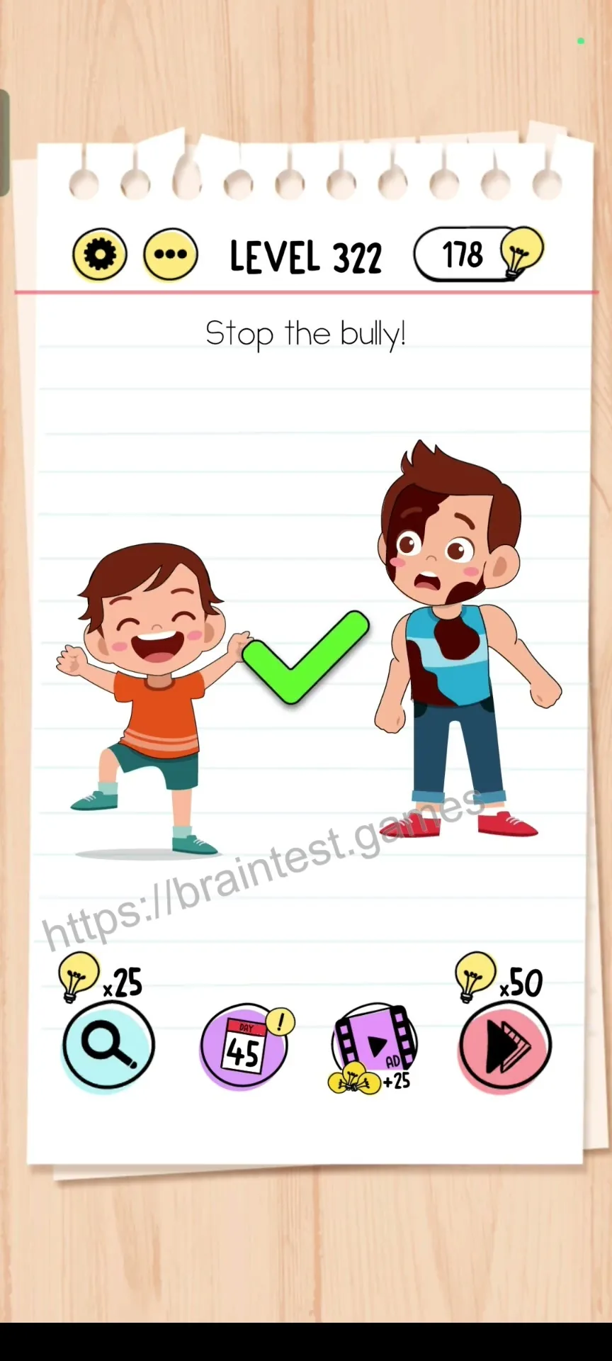Brain Test Level 322 - Step 2
