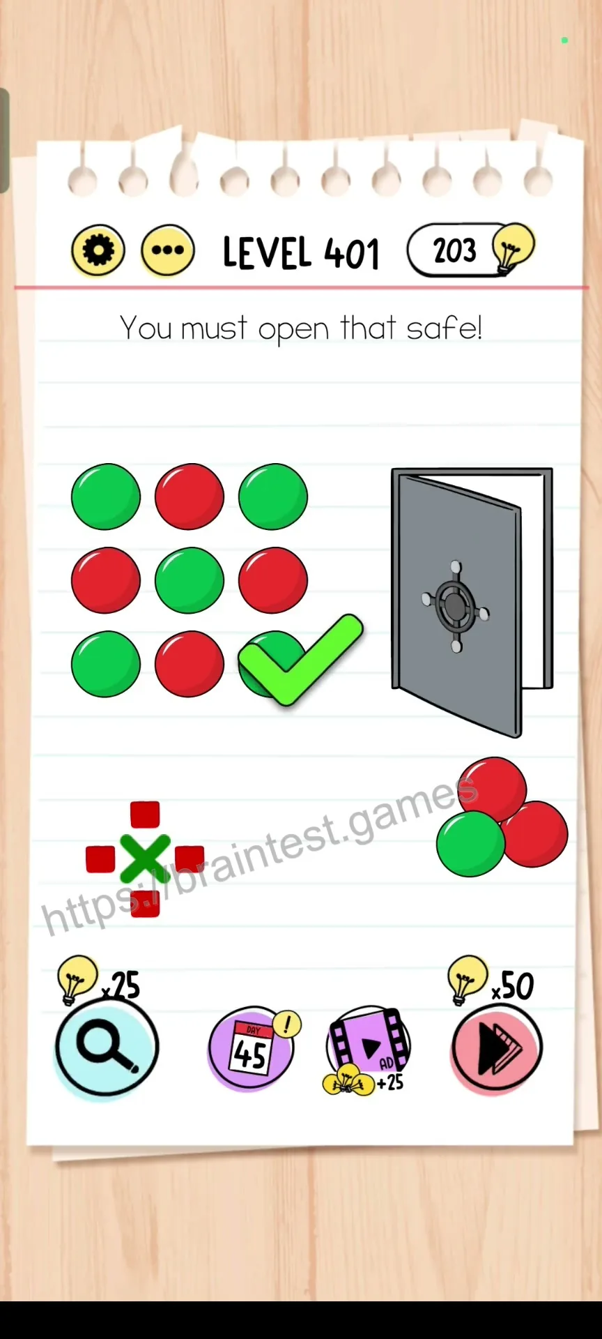 Brain Test Level 401 - Step 2