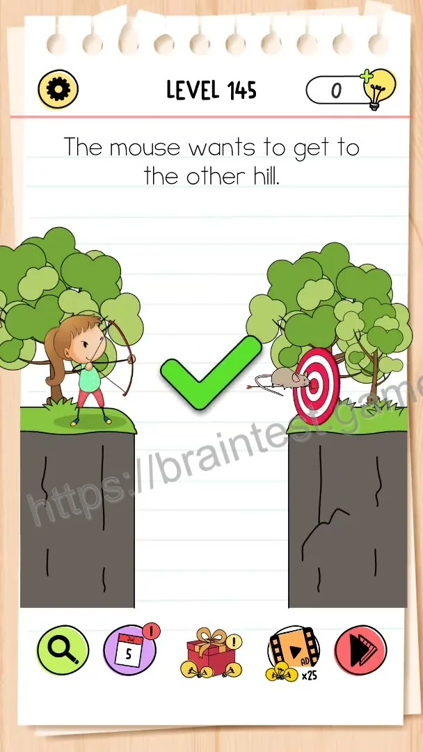 Brain Test Level 145 - Step 2