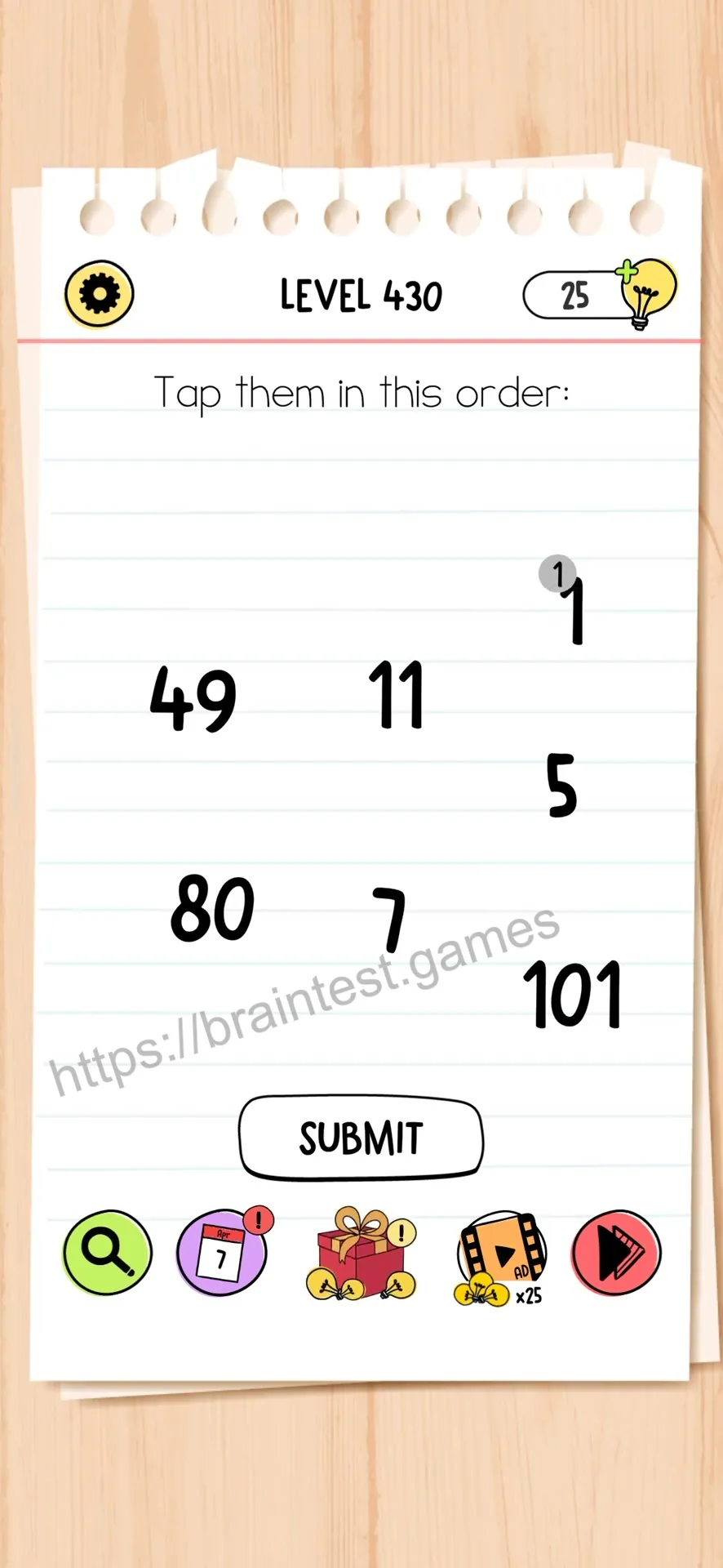 Brain Test Level 430