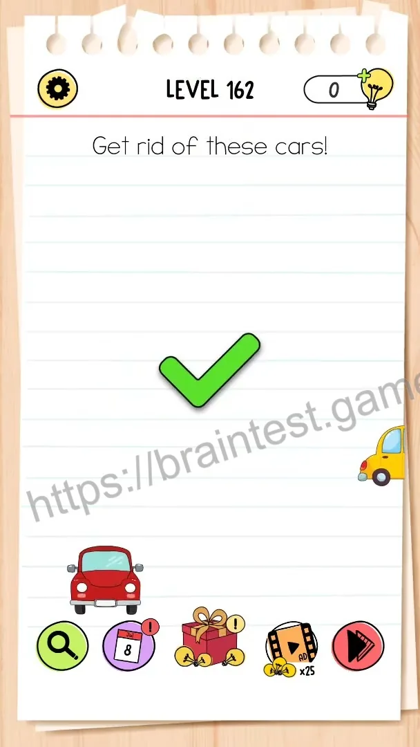 Brain Test Level 162 - Step 2