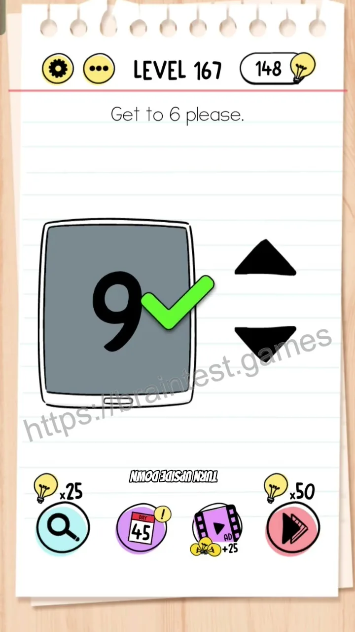 Brain Test Level 167 - Step 2