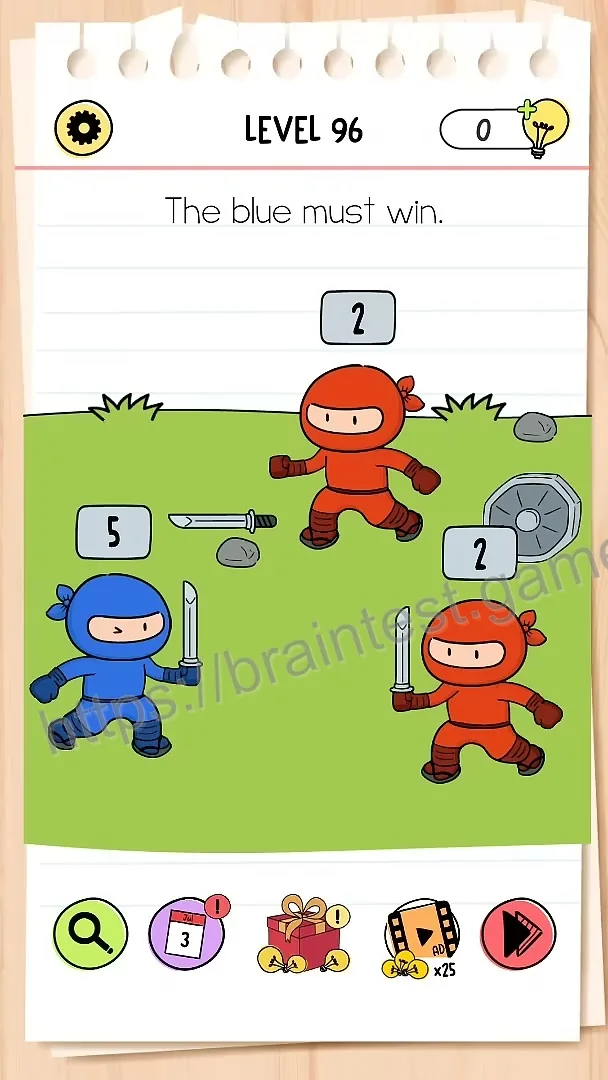 Brain Test Level 96