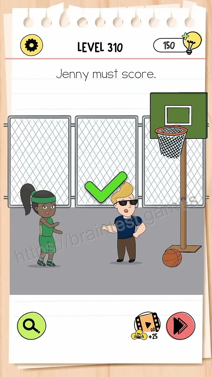 Brain Test Level 310 - Step 2
