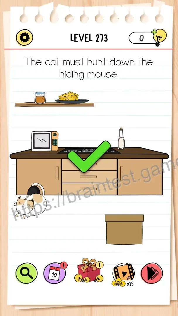 Brain Test Level 273 - Step 2
