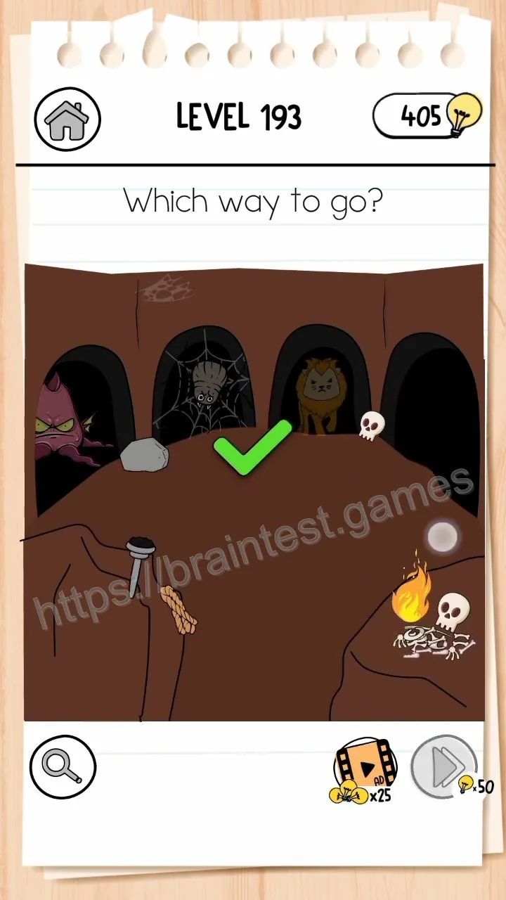 Brain Test Level 193 - Step 2