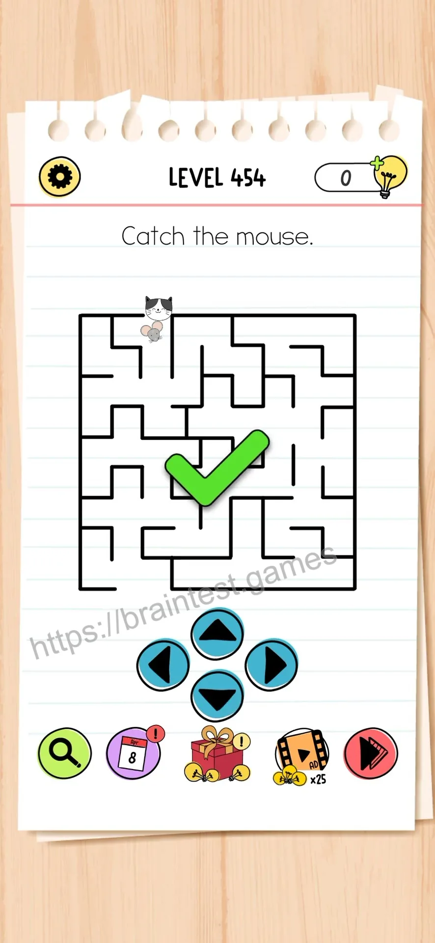 Brain Test Level 454 - Step 2
