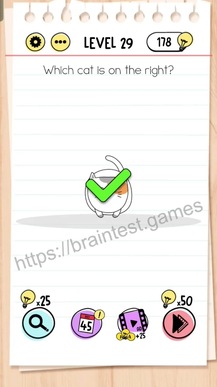 Brain Test Level 29 - Step 2