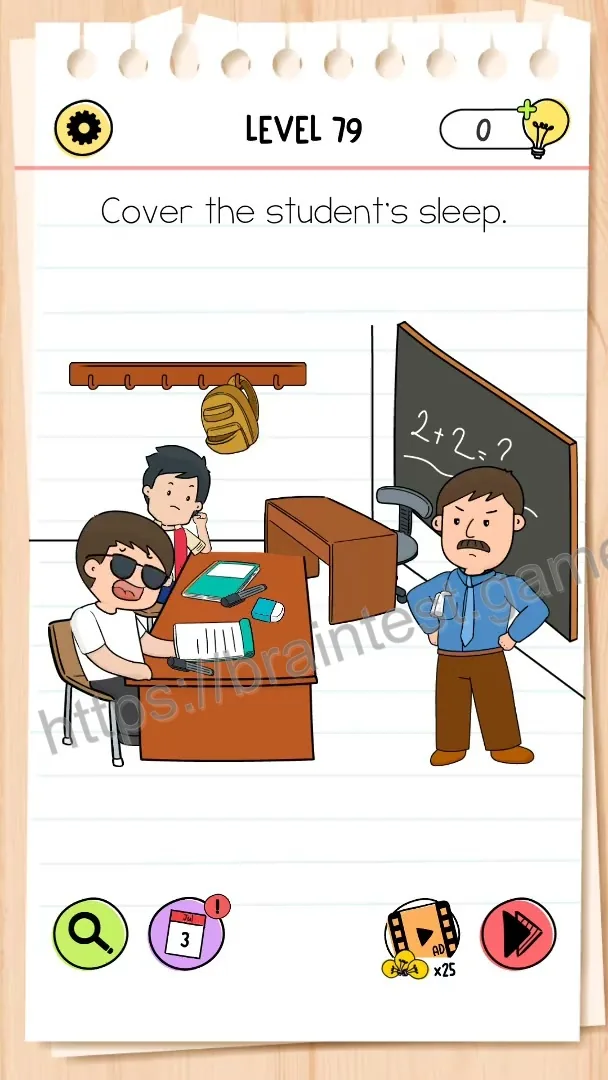 Brain Test Level 79 - Step 1