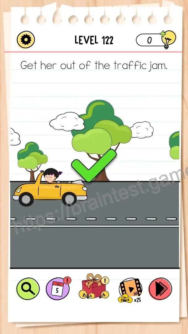Brain Test Level 122 - Step 2