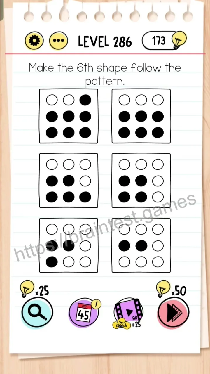 Brain Test Level 286 - Step 1
