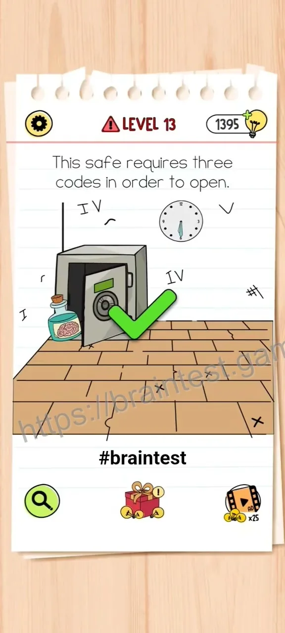Brain Test Level 13 - Step 2