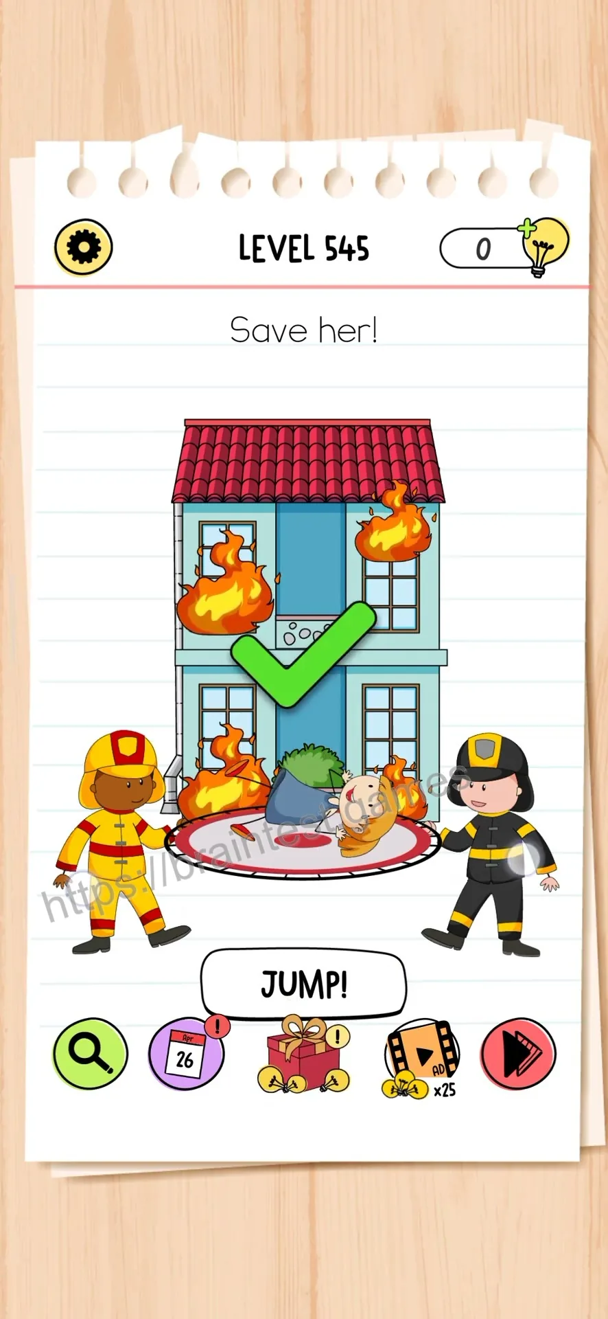 Brain Test Level 545 - Step 2