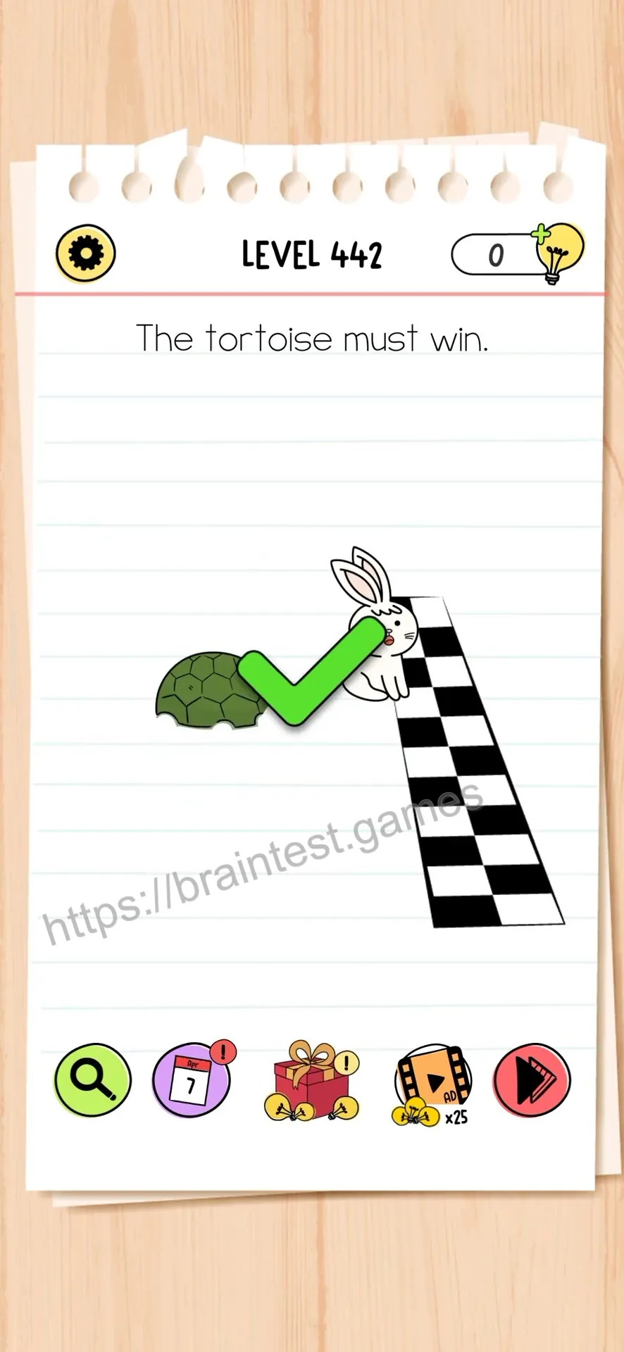 Brain Test Level 442 - Step 2