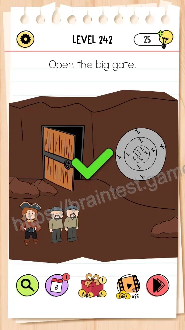 Brain Test Level 242 - Step 2