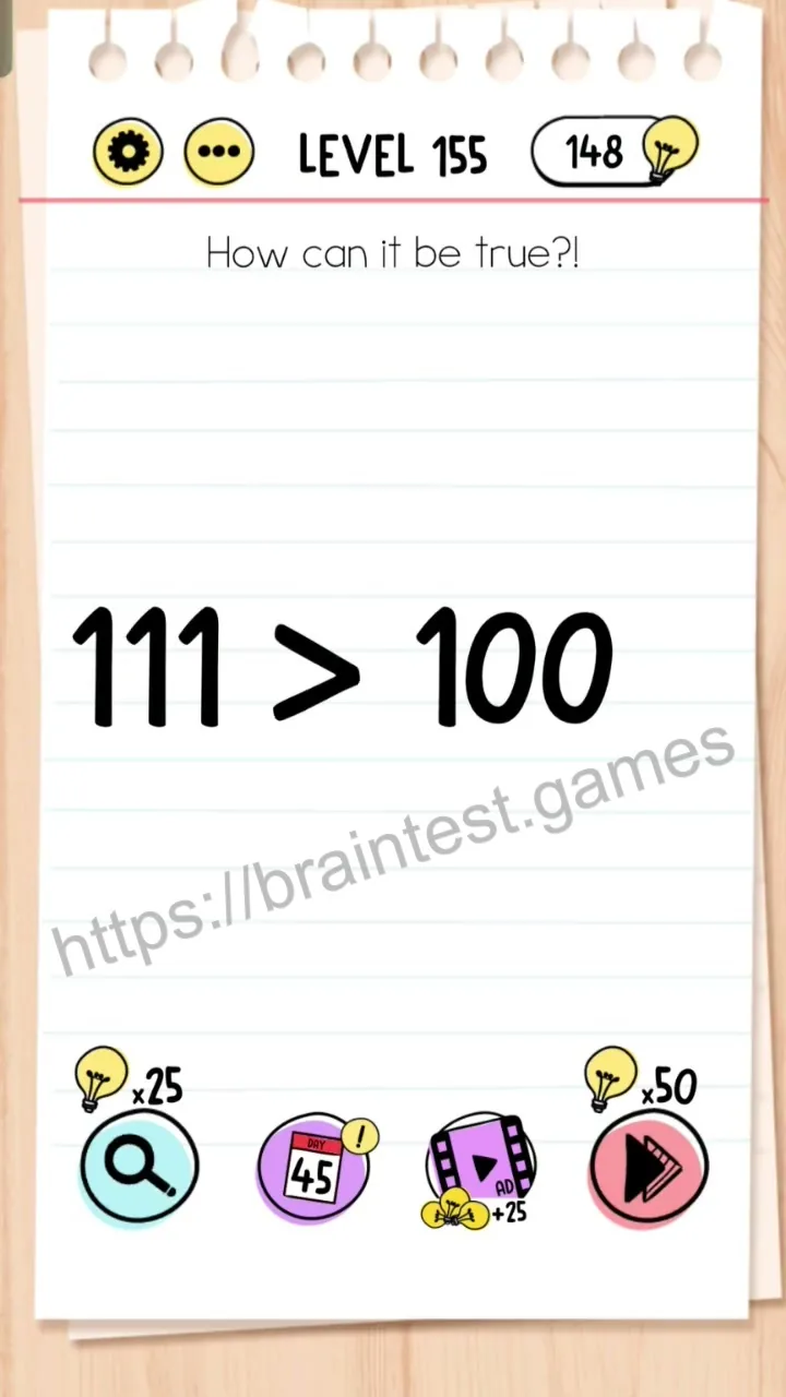 Brain Test Level 155