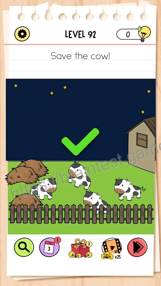 Brain Test Level 92 - Step 2