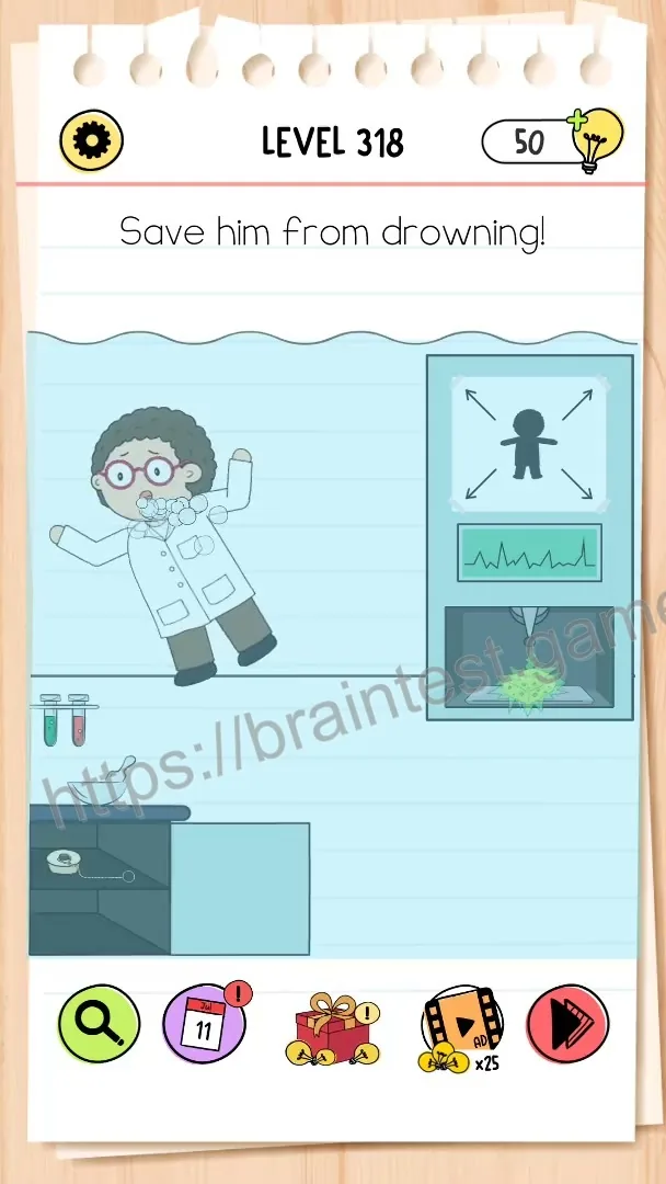 Brain Test Level 318