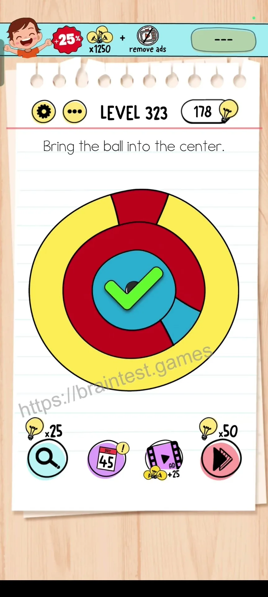 Brain Test Level 323 - Step 2