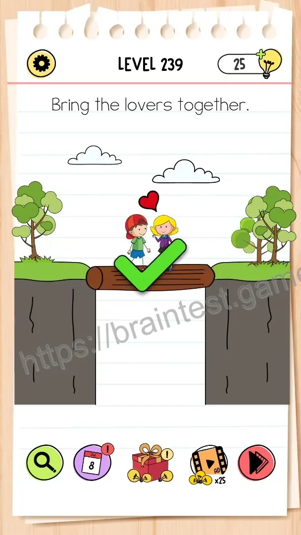 Brain Test Level 239 - Step 2