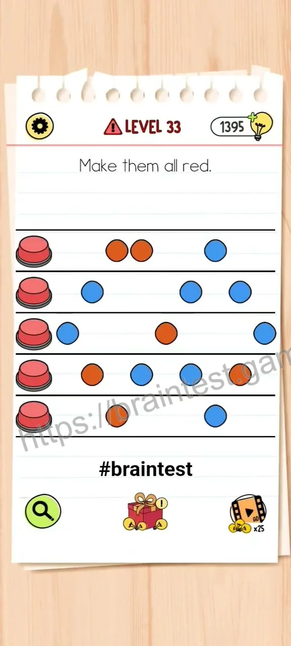 Brain Test Level 33