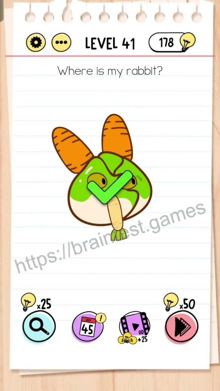 Brain Test Level 41 - Step 2