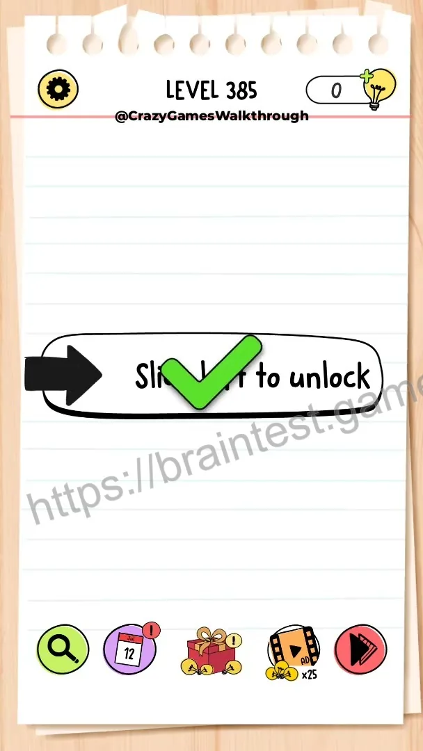 Brain Test Level 385 - Step 2