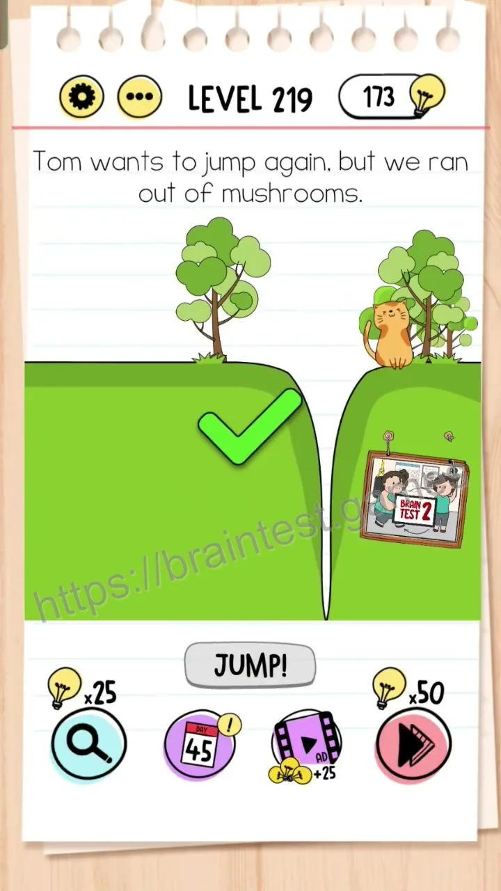 Brain Test Level 219 - Step 2