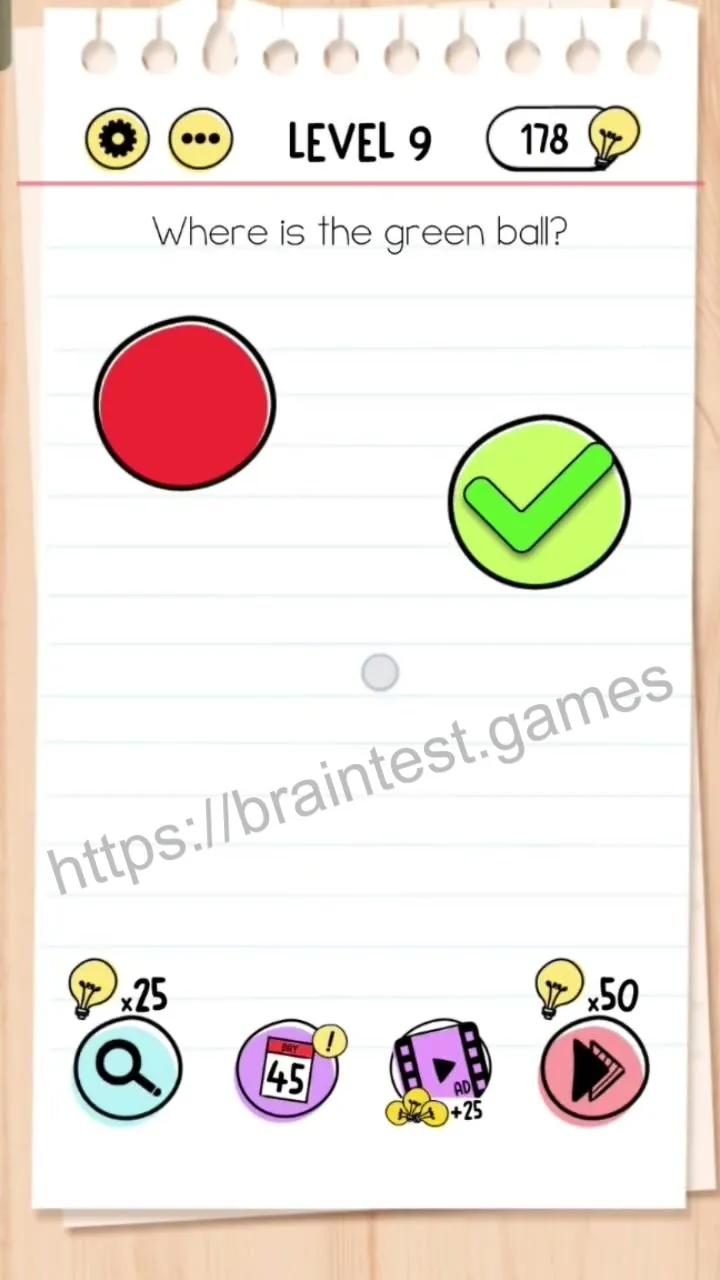 Brain Test Level 9 - Step 2