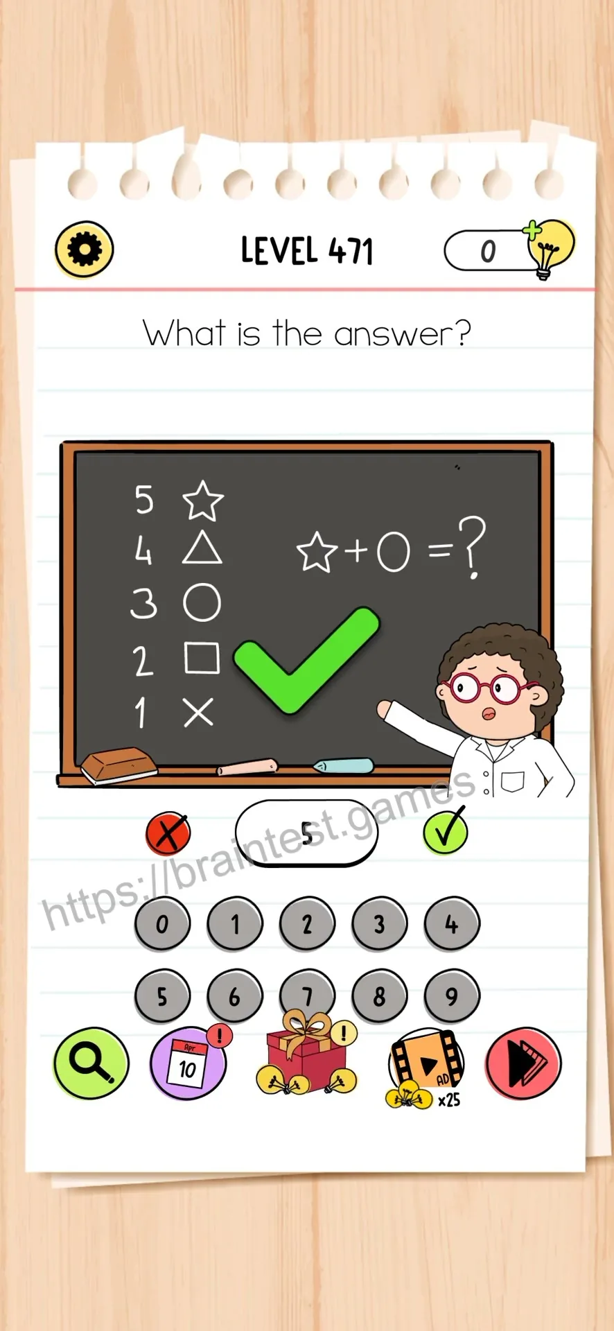 Brain Test Level 471 - Step 2