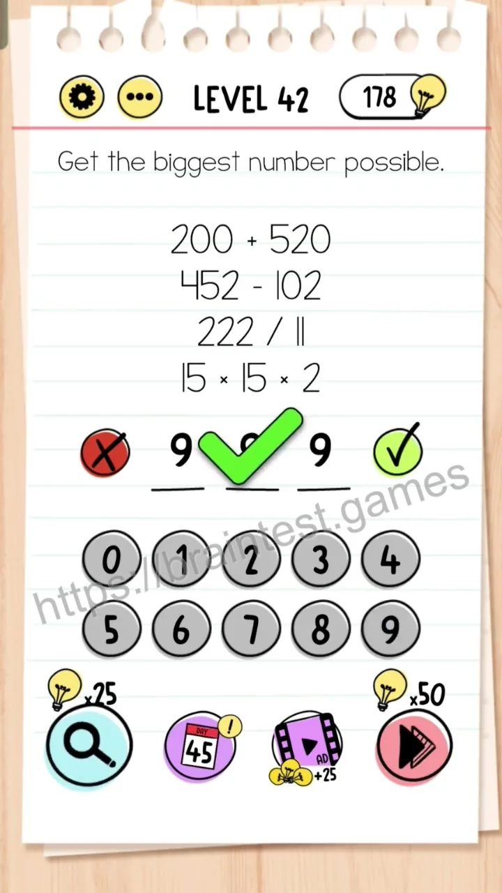 Brain Test Level 42 - Step 2