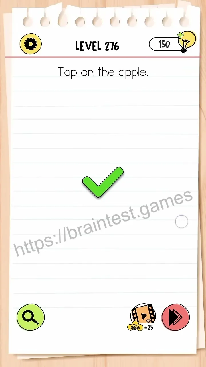 Brain Test Level 276 - Step 2