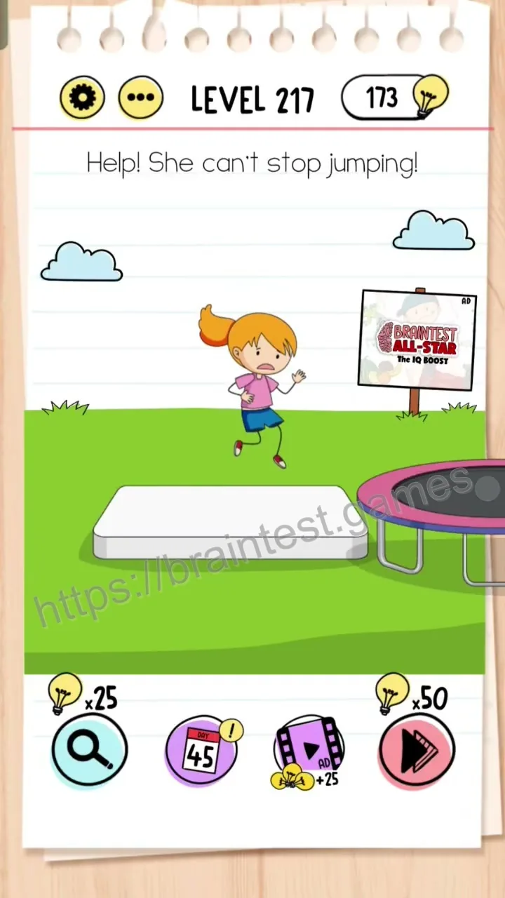 Brain Test Level 217 - Step 1