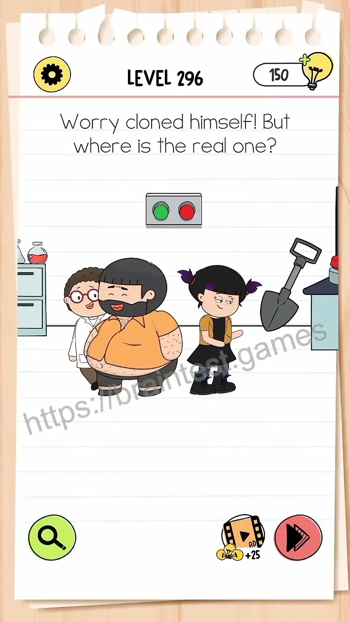 Brain Test Level 296 - Step 2