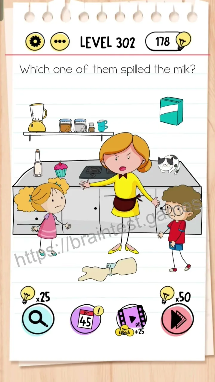 Brain Test Level 302