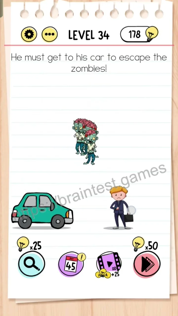 Brain Test Level 34