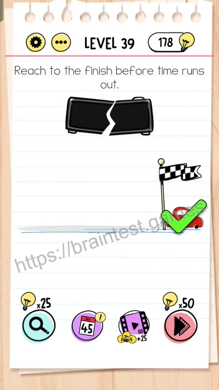 Brain Test Level 39 - Step 2